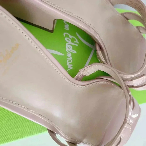 Sam Edelman winslow pink patent sandal mule 7.5 - Picture 8 of 12